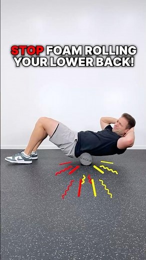 Foam Roll Your Lower Back The RIGHT Way [Actual Pain Relief!]