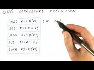 Out of Order Load Store Execution - Georgia Tech - HPCA: Part 3