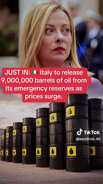 Italy Releases 9 Million Barrels of Oil Amid Price Surge