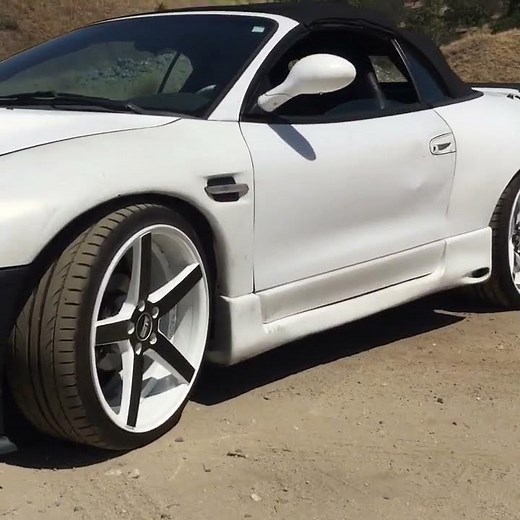 1999 Mitsubishi Eclipse GS-T Spyder custom by Trends