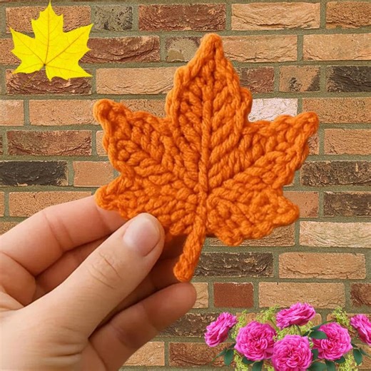 Crochet Maple Leaf Coaster Pattern: Beginner-friendly PDF (digital Download) - Etsy