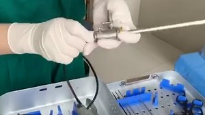 妇科宫腔镜刨削系统安装方法。