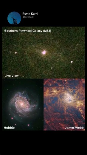 Southern Pinwheel Galaxy M83 A swirling, star filled masterpiece, glowing in fresh detail