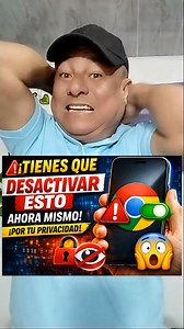 350K views · 6.3K reactions | Tienes que desactivar esto ahora mismo de Google Chrome por tu privacidad en tu celular #privacidad #seguridad #tipsdecelular #trucos #telefonos #Google #goglechrome | Antoni1030 | Facebook