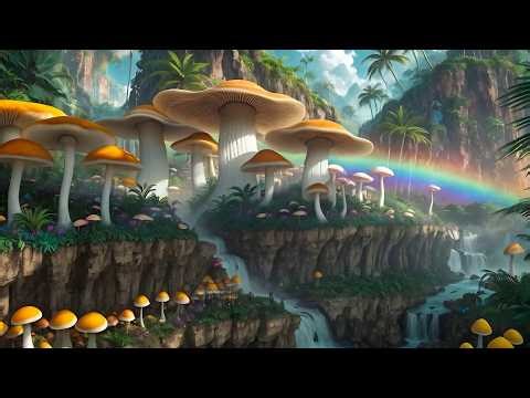 Psy Dub Mix - Fantasy Mushroom World (Trippy Visuals / Psychedelic Animation)