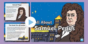 KS1 All About Samuel Pepys PowerPoint