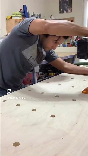 UJK Parfg guide system markII #benchdogholes #parfguide #carpentry #shorts #workbench