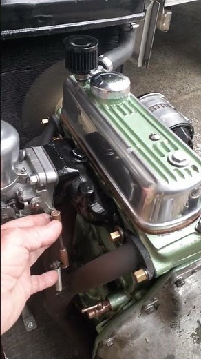 Austin A30 start up after rebuild.