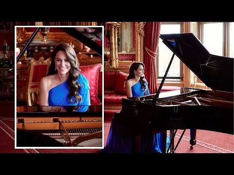 Princess Kate stuns Eurovision fans as she plays piano in surprise performanc