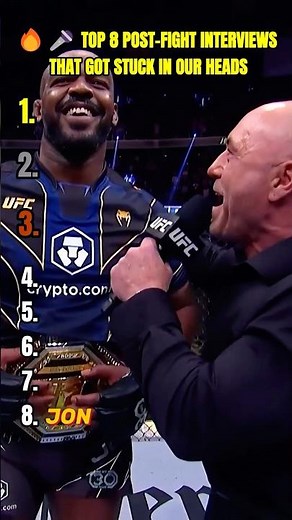 Top 8 Funniest Moments After UFC Fights!