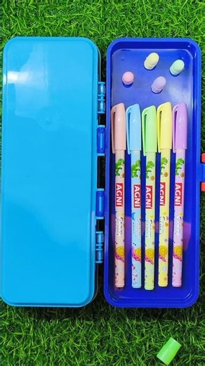 pencil box with cute stationery collection💝 #shorts #stationarycollection #ytshorts #trending #trend