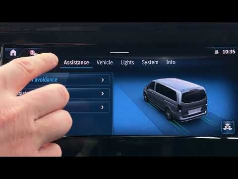 MERCEDES-BENZ Vito – Cómo añadir y cambiar idiomas del teclado