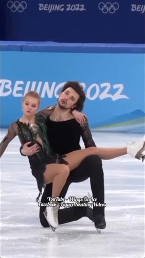 Maria Kazakova & Georgy Reviya - Georgia figure skating ice dancing pair skating ice skating