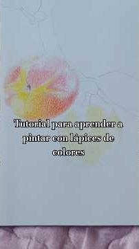 Tutorial for learning how to paint with colored pencils. Like for part two 🍑🩷 #tutorial #pencils