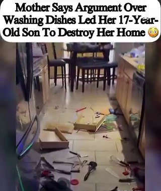 IS IT THE CULTURE OF NO FATHER AROUND???WHO’S REALLY AT FAULT HERE — BAD PARENTING OR BAD ATTITUDE?WHEN “TAKE OUT THE TRASH” BECOMES “DESTROY THE HOUSE”The kid turned “clean your room” into a home renovation show: Extreme Meltdown EditionMom said “clean your room.”17-year-old heard “remodel the entire house with anger.” 💀Bro didn’t take out the trash…he BECAME the problem.Whole house looking like a tornado got grounded. 😭At some point you gotta ask…was it chores…or was it YEARS of chore fatigu