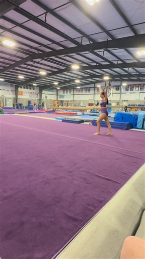 Coach Michael on Instagram: "Round off back handspring back tuck by Xcel Platinum Bella #usagymnastics #gymnasticsskills #floorexercise #tumbling #xcel #xcelplatinum #coach #fyp"