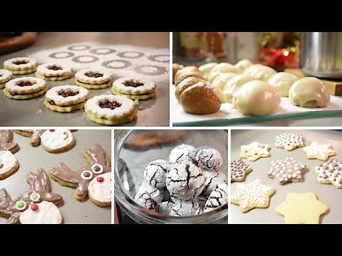 Moji BOŽIĆNI KOLAČIĆI – LINZERI/ RASPUCANCI/ SNJEŽNE KUGLE/ ŠEĆERNA GLAZURA