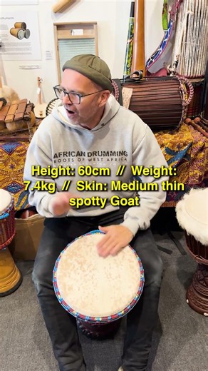 Two Master Series Djembes... direct from Mali 🇲🇱 | Spots vs Breeze