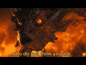 🔥 Smaug’s Fiery Attack on Lake-town | Epic Scene (The Hobbit: The Battle of the Five Armies)