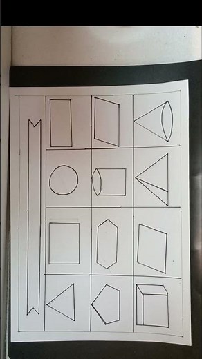 Geometric Shapes chart drawing #geometric#mathmap #handmade #drawingtutorial #easydrawing