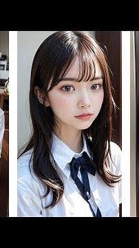【A compilation of too cute uniformed JK】【AI美女】AI Beautiful Women Photobook part11