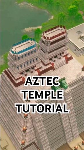 Stop Building Aztec Temples Like Maya Pyramids! 🚫 #minecraft #shorts