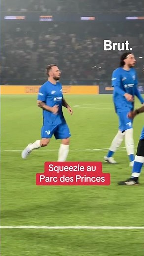 Squeezie au Parc des Princes. #elevenallstars