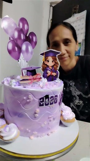 Graduation theme cake #cake