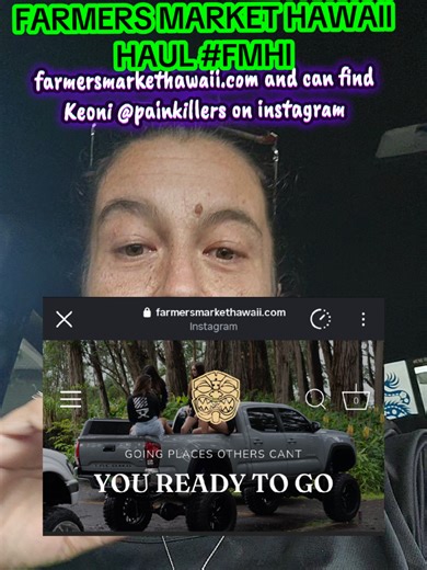 Farmers Market Hawaii Haul ! quality never fails with FMHI. I had to truly hold back as I wanted to purchase ALOT of items LOL! follow keoni on instagram under @painkillers and go check out his shop in person in downtown hilo #SUPPORTLOCAL #FMHI #KINGDOMRIZING #HAWAII #KAHUPUNA