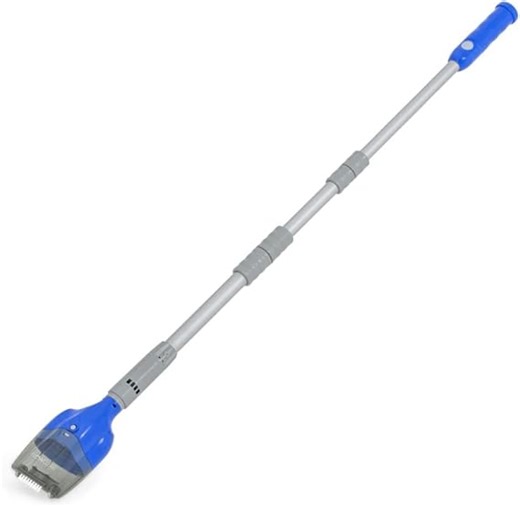 Bestway Flowclear batteriebetriebener Poolsauger AquaTech, 58648, Blau