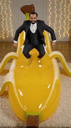 Large banana jump #usa #funny #canada #usa #fyp
