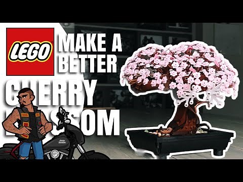 How To Make a Better LEGO Bonsai/Cherry Blossom Tree | City Update