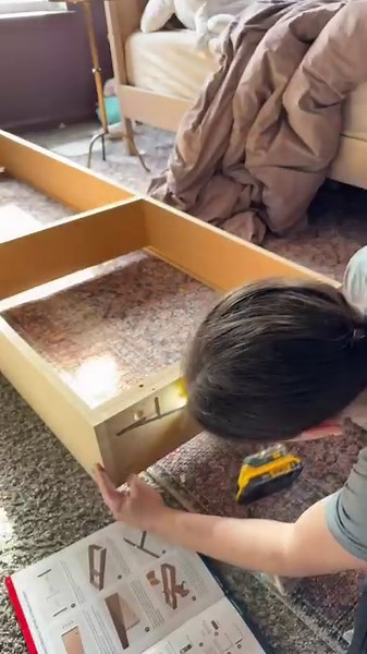 Officially my favorite door in the house. #diyhiddendoor #secretbookcase #secretbookcasedoor | Built by Bec