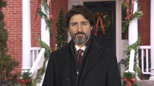 Justin Trudeau delivers 2020 Christmas message to Canadians