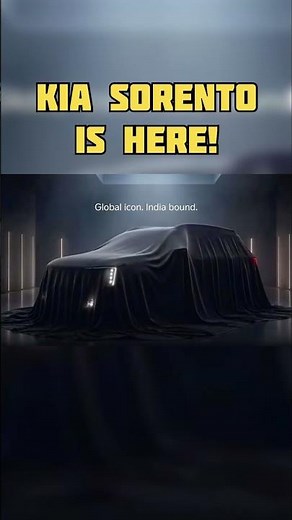 Kia Sorento Hybrid India Launch 🔥 7-Seater AWD SUV | Fortuner Rival? Price, Features & Launch Date!