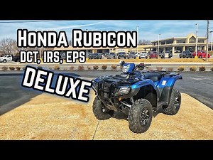2022 Honda Rubicon DCT IRS EPS Deluxe - Full In Depth Walk Around - Everything You Need To Know