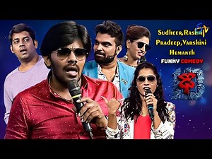 Sudheer, Rashmi, Pradeep, Varshini & Hemanth | Funny Jokes | Dhee 10 | ETV Telugu