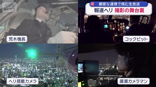 【大統領機を追尾 まさかの事態… 報道ヘリ撮影の舞台裏 空撮で振り返る今年のニュース】 今年もさまざまなニュースの現場を取材したテレビ朝日の報道ヘリコプター。空から撮るからこそ、地上では見えない数多くの状況を伝えることができました。2025年のニュースを空撮映像で振り返ります。 ▼あわせて読みたいニュースはこちら https://news.tv-asahi.co.jp/news_society/articles/000476161.html 「年越しそば」求め100人超が行列 老舗そば店 3000食用意 | テレ朝news