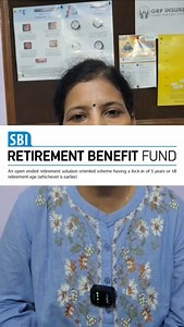 SBI Pension Plan | SBI Retirement Benefit Fund | रिटायरमेंट के लिए सही फंड? | #shortvideo #reelsfacebook रिटायरमेंट प्लानिंग आज की सबसे ज़रूरी फाइनेंशियल प्लानिंग है। इस शॉर्ट वीडियो में Geeta ji बता रही हैं कि SBI Retirement Benefit Fund क्या है और यह रिटायरमेंट के लिए कैसे काम करता है। इस वीडियो में जानिए: ✔️ Retirement Benefit Fund क्या होता है ✔️ किस उम्र के निवेशकों के लिए उपयुक्त है ✔️ लंबी अवधि में निवेश का महत्व ✔️ रिटायरमेंट प्लानिंग में म्यूचुअल फंड की भूमिका 📌 यह वीडियो केवल शैक्षणिक