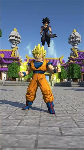 Epic Minecraft Anime Battle | Dragon Ball Style Cinematic Showdown #ai #viralvideo