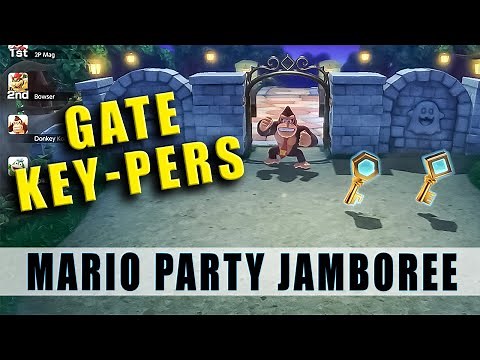 Gate Key-pers Super Mario Party Jamboree how to choose the right key