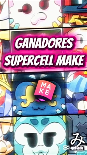👉 LAS MEJORES SKINS DE SUPERCELL MAKE 😱🔥 (GANADORAS)