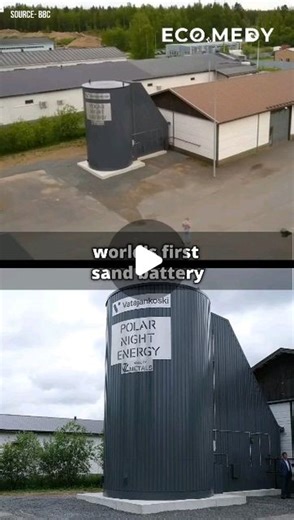 EcoMedy | 🌍⚡️ Introducing the world’s first sand battery, a groundbreaking innovation from Finnish company Polar Night Energy! . Imagine heating... | Instagram