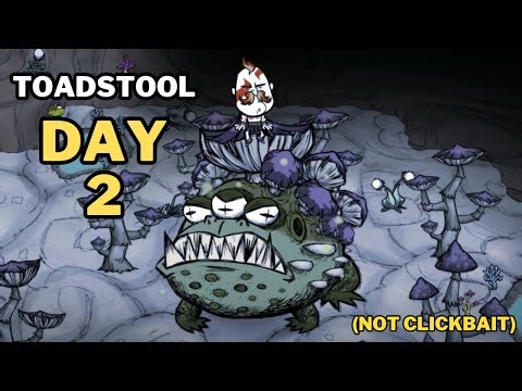Toadstool in Day 2 Speedrun (Unseeded) - Don't Starve Together | DST