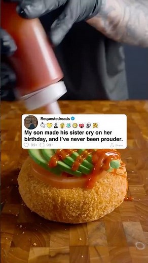 My son made his sister cry on her birthday, and I've never been prouder.