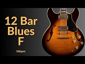 Blues Backing Track in F