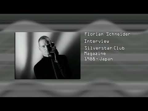Kraftwerk — Florian Schneider — Interview Silver Star Club Magazine, Japan (1988)