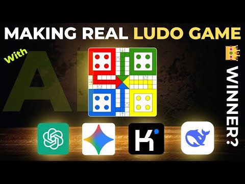 How to Make a Ludo Game with AI (ChatGPT vs DeepSeek vs Gemini vs Kimi)