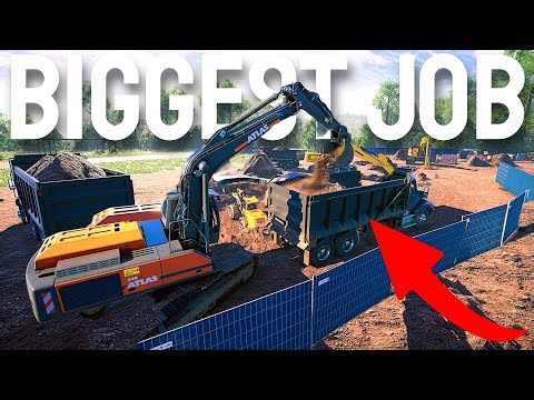 Starting The BIGGEST JOB in the Whole Game | Building A Space Center in Construction Sim DLC