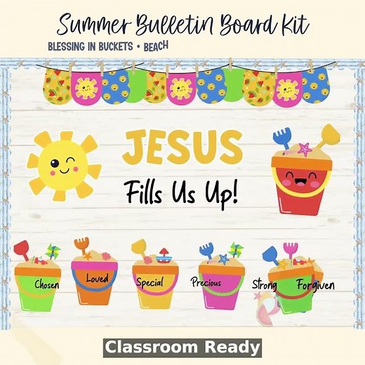 Camping-Themed Bulletin Board Kit for Summer Camp Decor